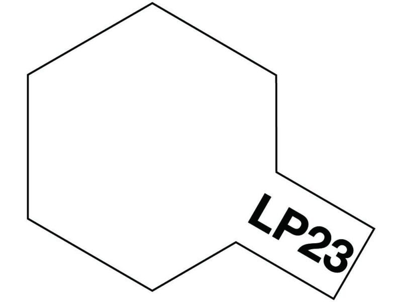 Minimalist hexagon design featuring LP23 label, blending geometry with modern typography.