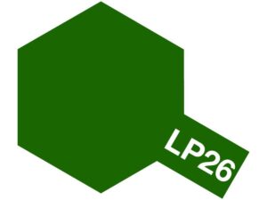 Deep green hexagon label with LP26 identifier on a white background, symbolizing sustainability.
