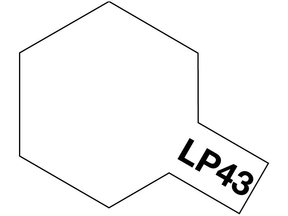 Hexagonal label with LP43 identifier for technical and scientific applications.