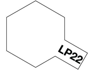 Outline of a hexagon with LP22 label, perfect for technical and design applications.