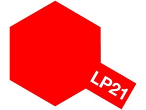 Bold red hexagon with LP21 tag, symbolizing significance in a minimalistic design.