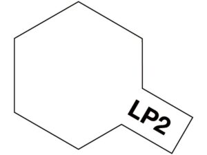 Hexagon design with rectangle and LP2 label, featuring a minimalist black-and-white aesthetic.