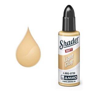 Light Clay Shader Paint by Ammo enhances models with realistic textures and easy application.