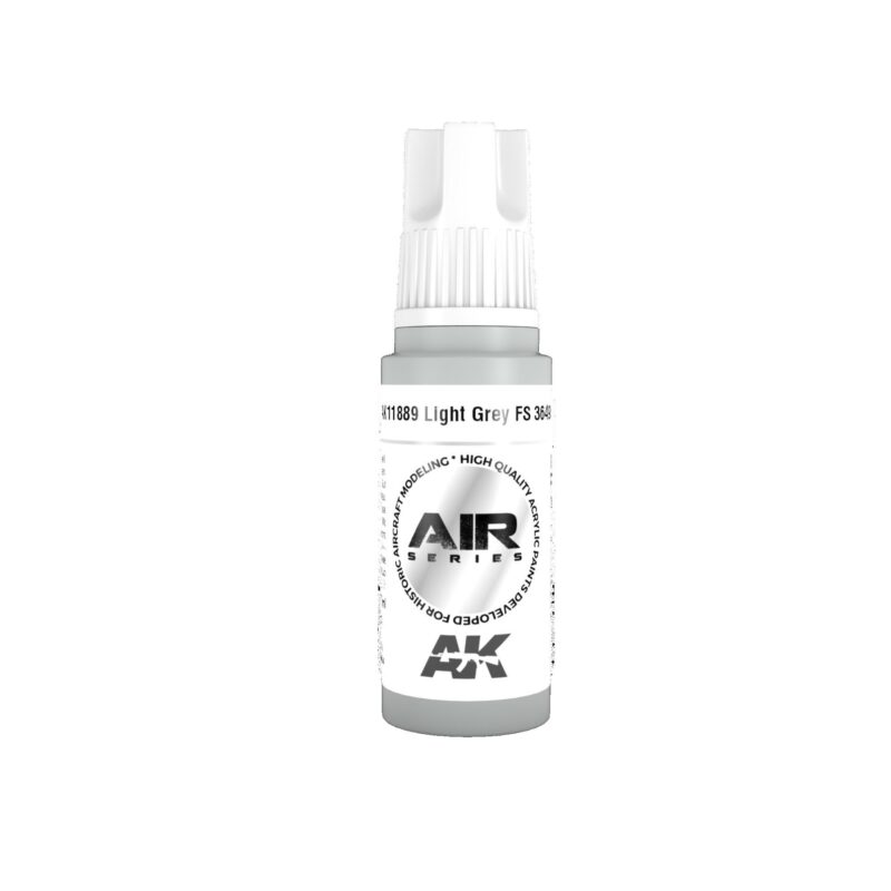 Light Grey FS 36622 airbrush paint by AK Interactive in a compact, quality design.