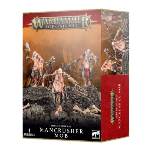 Mancrusher Mob miniatures for Warhammer: Age of Sigmar feature detailed giants from the Sons of Behemat.