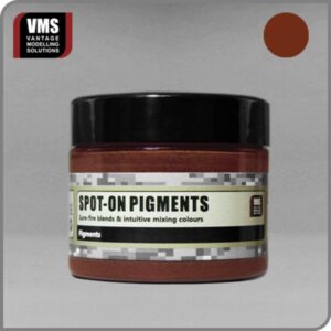 Spot-On Pigments: Dark brown modeling colors for versatile low-fire blending and artistic creations.