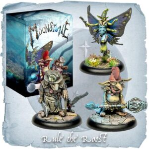 Whimsical Moonstone miniatures invite players into a magical world of adventure and fun.