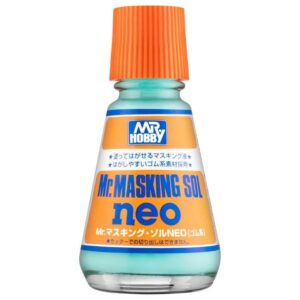 Mr. Masking Sol Neo: Ergonomic masking solution for precise model painting and detailing.