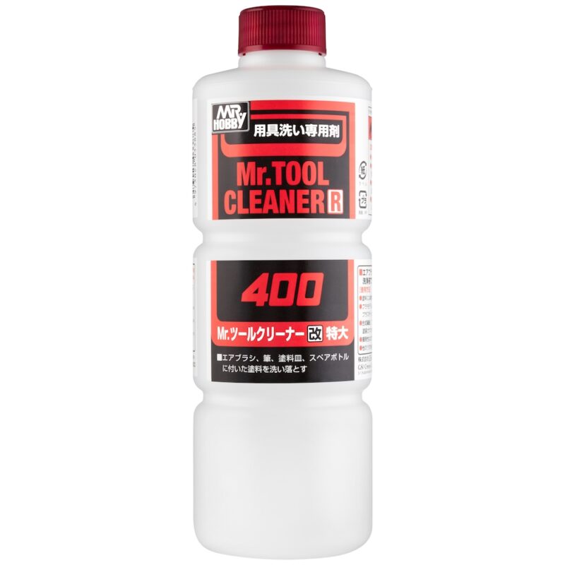 Mr. Tool Cleaner R: 400ml ergonomic cleaner for effective tool maintenance and care.