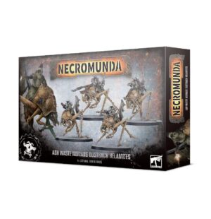 Necromunda: Ash Waste Nomads miniatures showcase dynamic, detailed figures for immersive gameplay experiences.