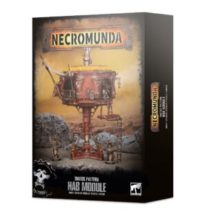 Necromunda Hab Module box set: explore immersive urban battles in a dystopian world.