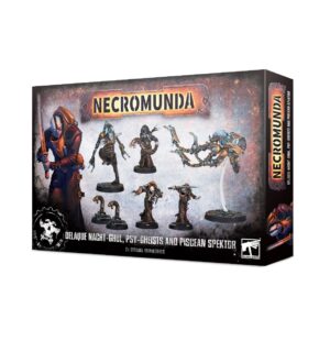 Necromunda tabletop miniatures box set featuring intricately detailed characters for thrilling skirmish gameplay.