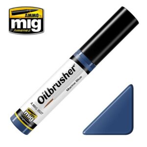 Oilbrusher Marine Blue paint enhances model projects with precision, quality, and vibrant color.