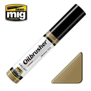 Ammo Oilbrusher marker in Modern Ruin color for detailed model crafting and realistic effects.