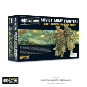 Soviet Army Winter Set for Bolt Action: Engage in intense WWII battles with authentic miniatures.