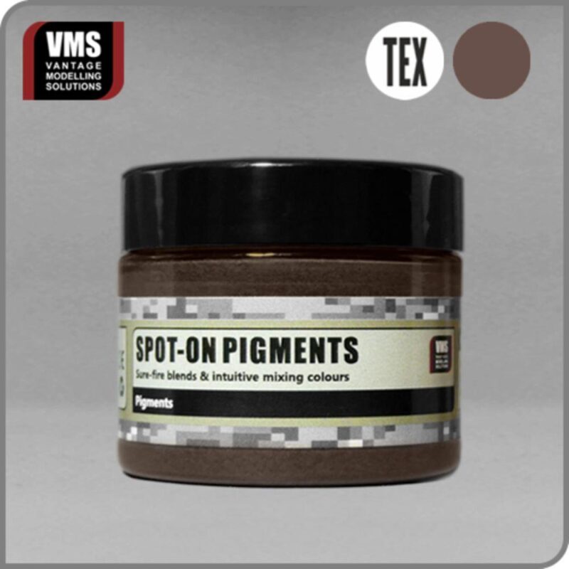 Premium brown modeling paint in a sleek jar for precise color mixing and textured finishes.