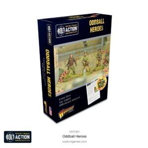 Discover Warlord Games Oddball Heroes miniatures for Bolt Action—unique, collectible figures for strategic gaming.