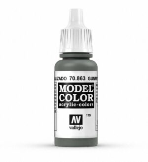 Vallejo Model Color 70.863 Olive Green acrylic paint for precise application in model painting.