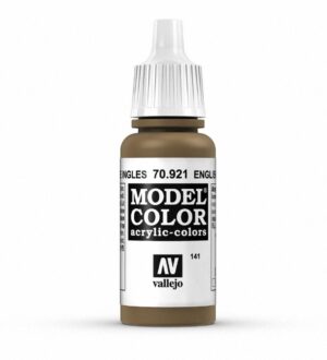 Vallejo Model Color 70.921 acrylic paint in a sleek brown bottle with flip-top cap.