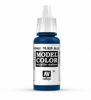 Vallejo Model Color 70.925 Blue acrylic paint in a user-friendly bottle for precision painting.