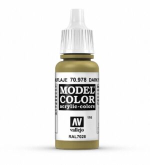 Vallejo 70.978 Dark Olive Green Model Paint for precise miniature detailing.