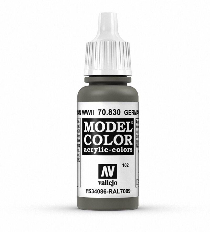 Vallejo Model Color 70.830 German WWII acrylic paint for accurate military model detailing.