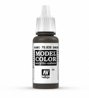 Vallejo Model Color Humo 70.939 acrylic paint, ideal for precise model painting.
