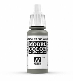 Vallejo Model Color Olive Green 70.865 Acrylic Paint for detailed modeling and craft projects.
