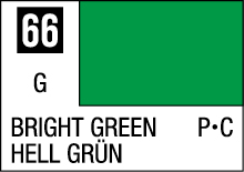 Vibrant Bright Green swatch 66 for design, showcasing energy and growth with multilingual labeling.