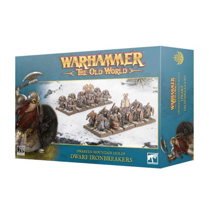 Explore the Warhammer Dwarven Ironbreakers Battle Set with detailed miniatures and rich lore.