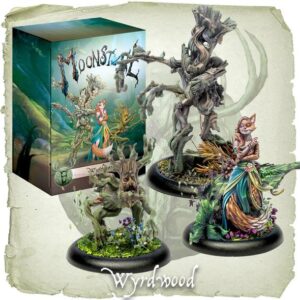 Wyrdwood Miniatures: Intricate fantasy figures inspired by enchanted forests and natures spirit.