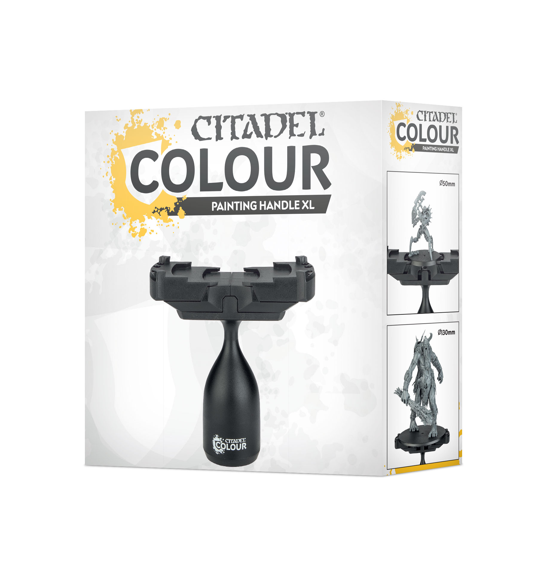 Citadel Colour Painting Handle XL: Ergonomic tool for securely painting miniatures and models.