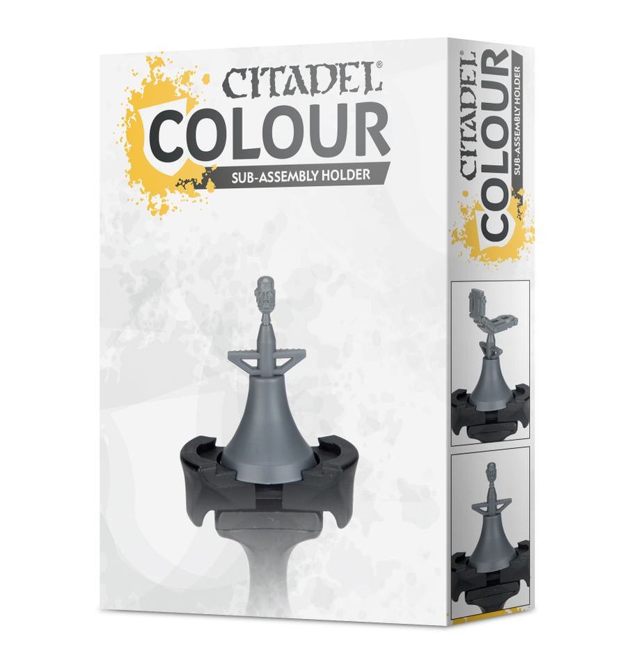 Citadel Colour Sub-Assembly Holder: Essential tool for secure miniature painting and assembly.