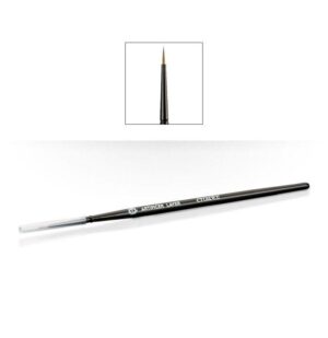 Precision fine detail brush for art and nail design, ideal for intricate work and fine lines.