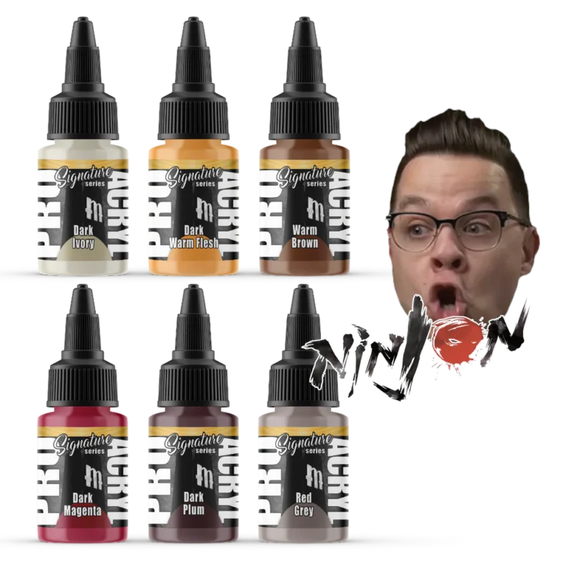 Vibrant PRO ink bottles inspire creativity with rich colors and precise application for artists.