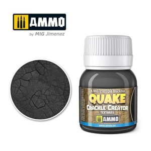Quake Crackle Creator: premium texturing medium for realistic, weathered model finishes.