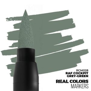 Sleek RAF Cockpit Grey-Green marker for artists, ideal for vibrant and precise color application.
