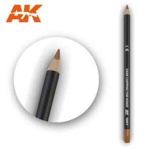 Professional dark chipping pencil for wood, perfect for detailed artistry and craftsmanship.